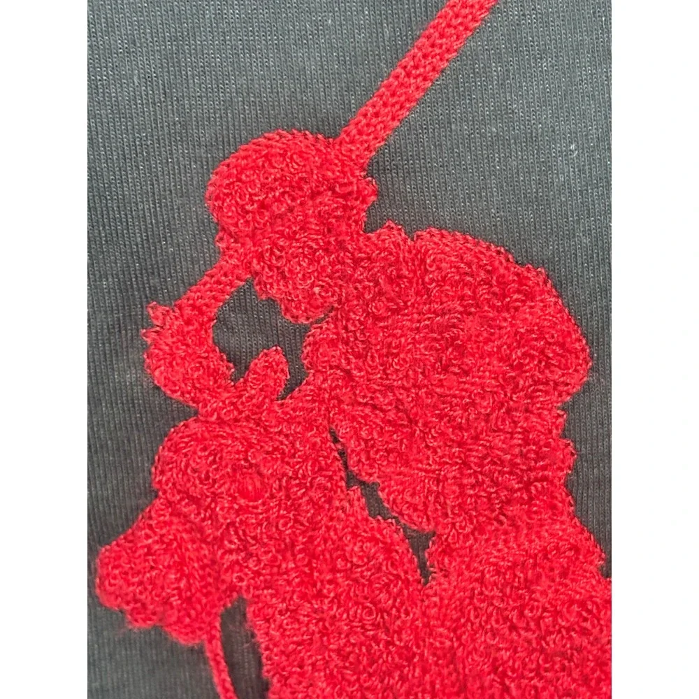 Polo sweater Ralph Laurel unisex big red horse logo size S/P